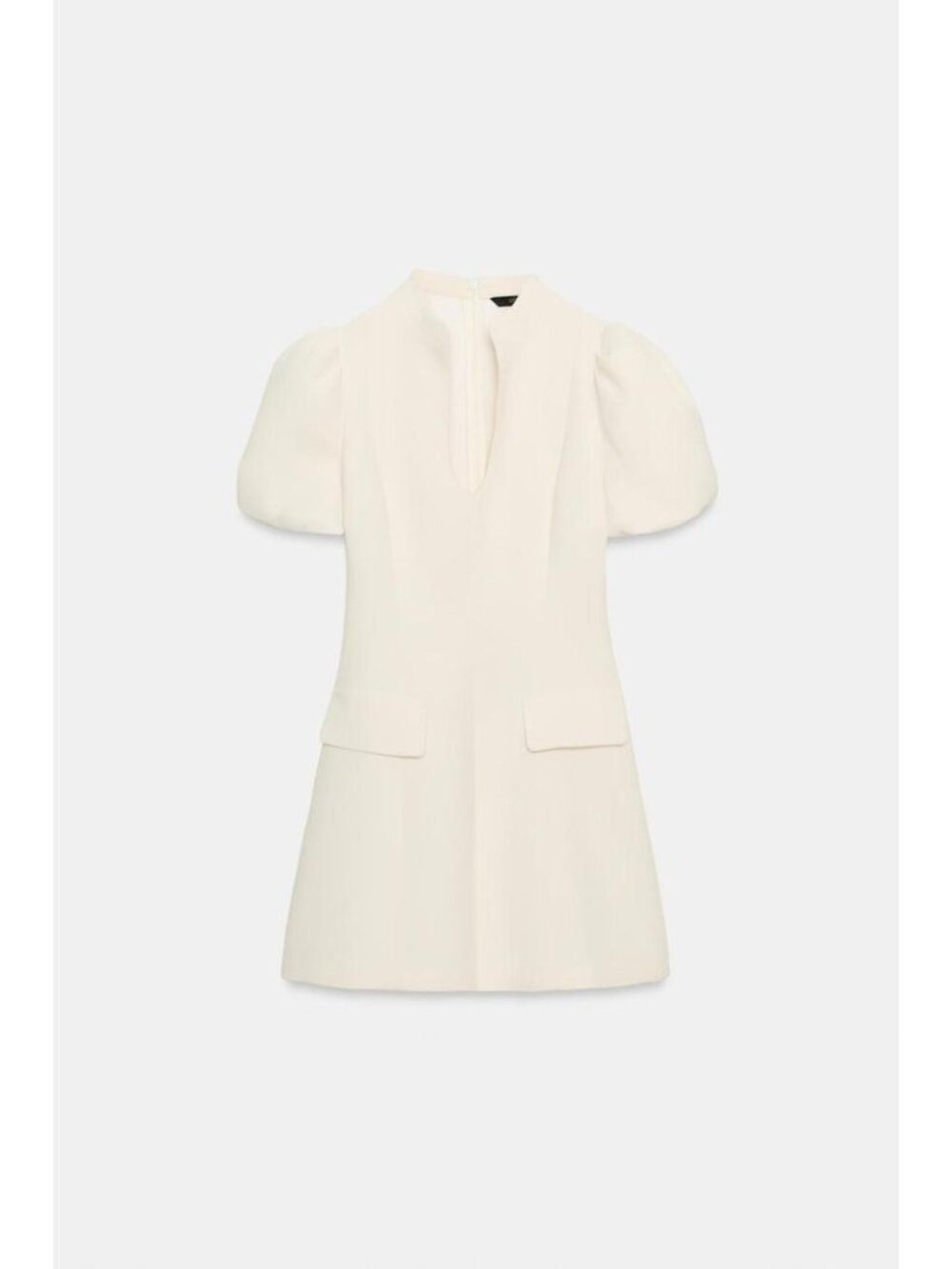 ZARA SHORT BALLOON SLEEVE DRESS